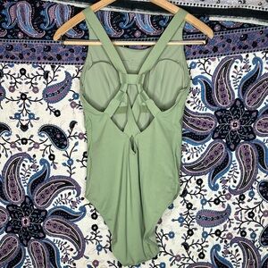 Athleta Palm one piece swimsuit